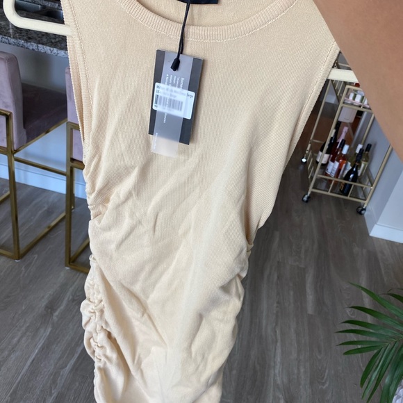 Lioness Drawstring Cinched Dress - Picture 2 of 3